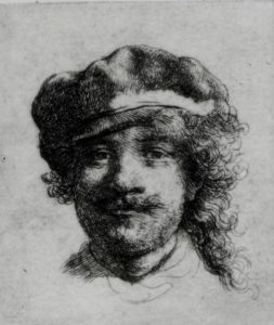 Rembrandt_-_Self_portrait_etching_-_ISGM