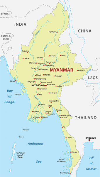 මියන්මාර් සිතියම (myanmarmap.facts.co)