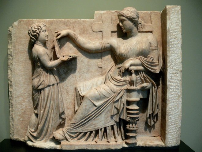 https://assets.roar.media/Bangla/2017/11/Gravestone-of-a-woman-with-her-slave-child-attendant-Greek-c.-100-BC.-Getty-Villa-Usa.jpg