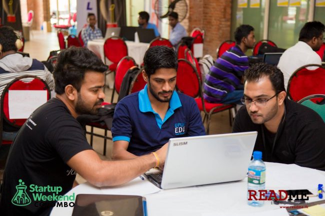 Mentors helping the teams. Picture Courtesy: ReadMe