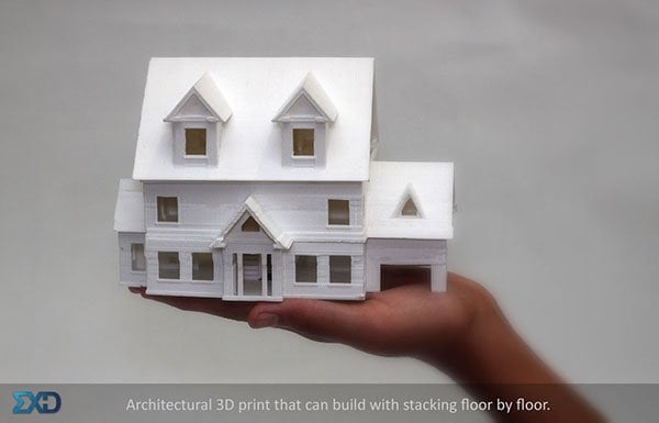 A multi-layer model of a house. Image credits: Sigma X Design