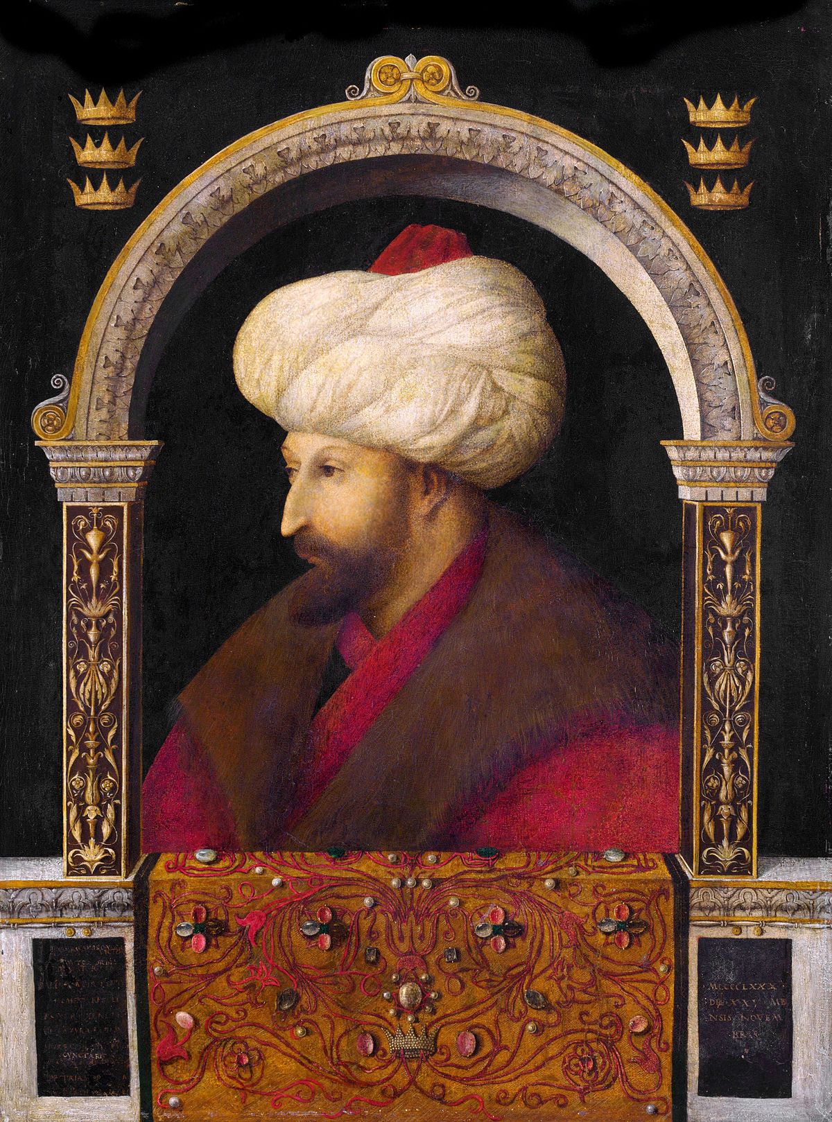 সুলতান দ্বিতীয় মেহমেদ; Image Source: Wikimedia Commons