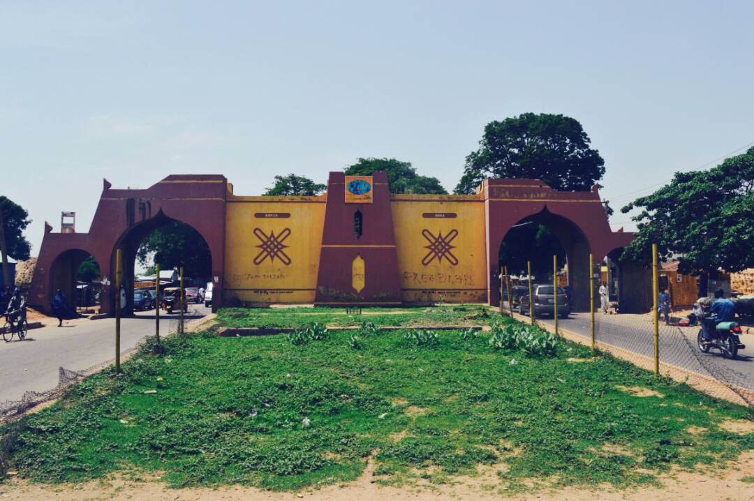 আমিনার নির্মিত জারিয়া শহরের প্রবেশপথ; Image Source: 9mobile.com.ng