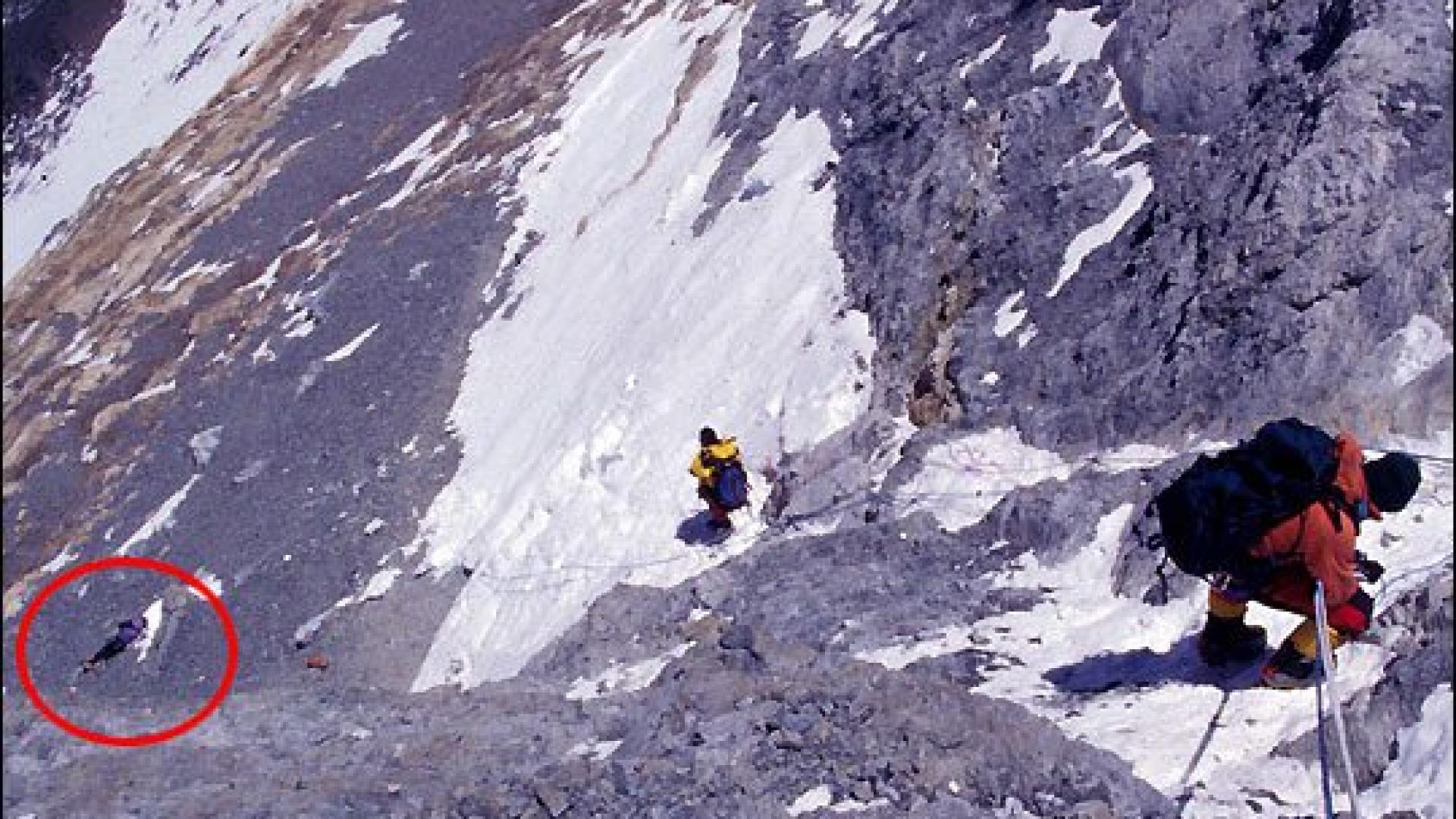 5 мая 1996. Цеванг Палджор альпинист. Эверест кладбище альпинистов.