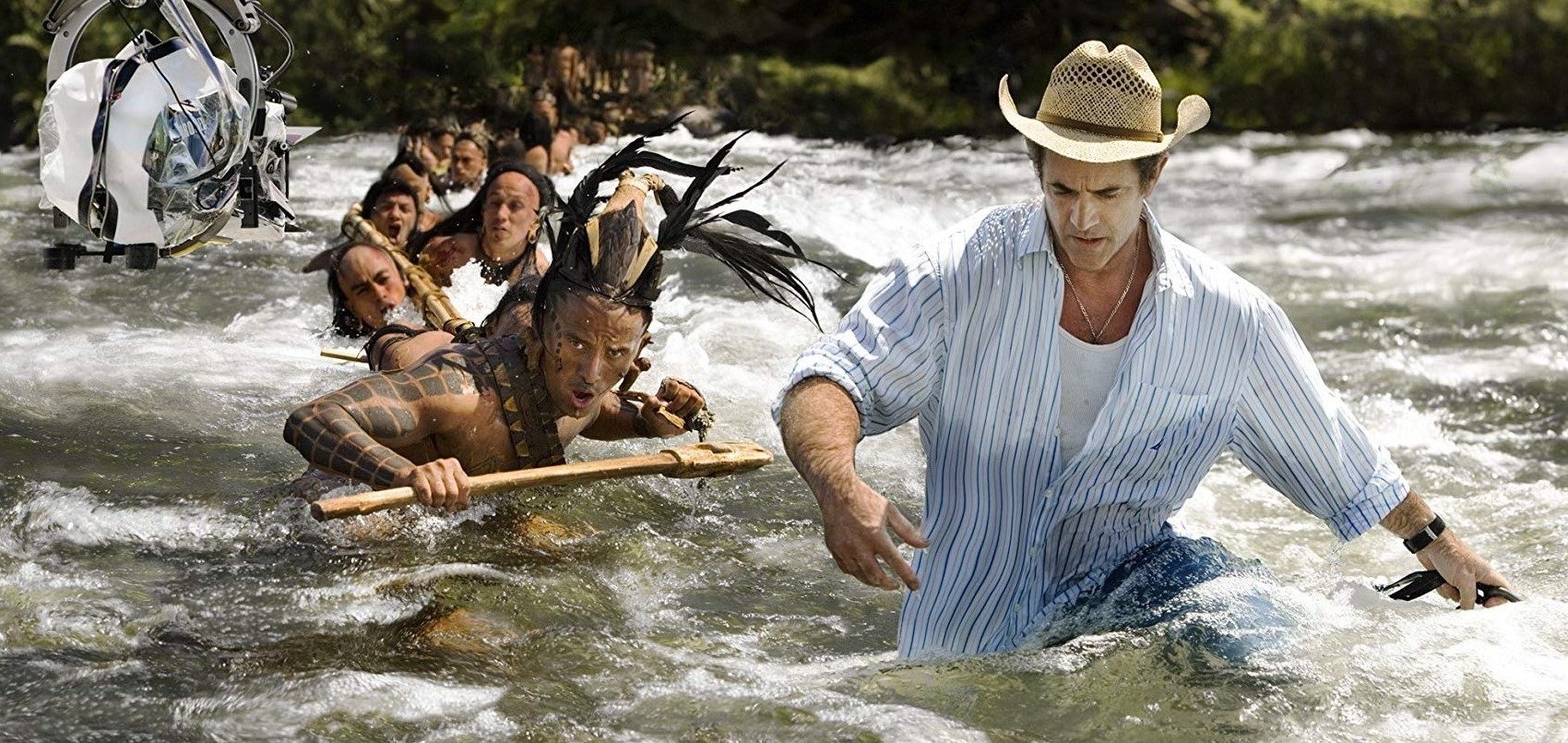 Mel Gibson In Making Apocalypto 2006