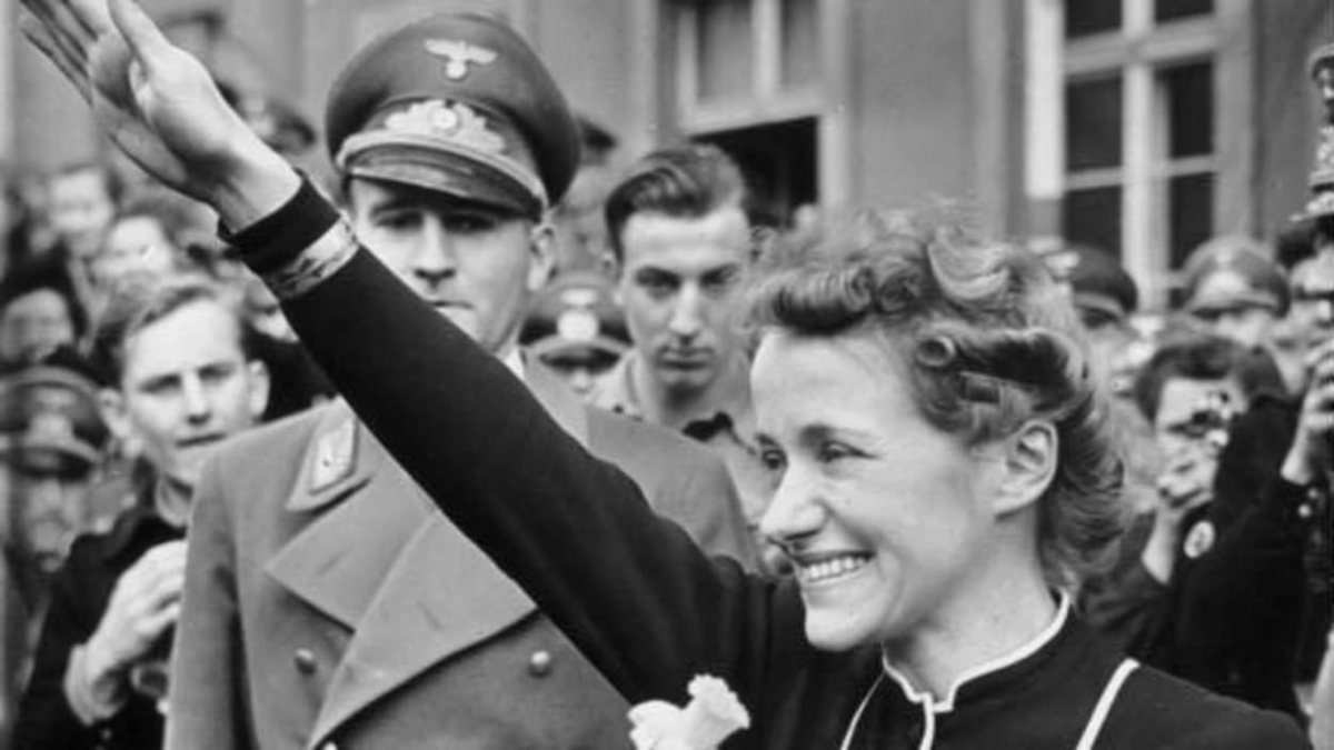 Фашистская женщина. Ханна Райч. Женщины рейха. Женщины фашистской Германии.
