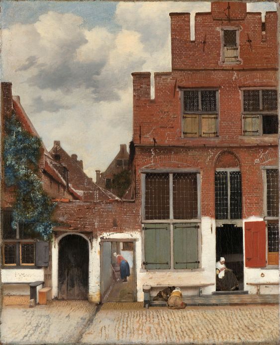 වර්ෂ 1958 දී වර්මීර් විසින් සිතුවම් කරන ලද View of Houses in Delft හා The Little Street යන නම්වලින් හැඳින්වෙන සිතුවම