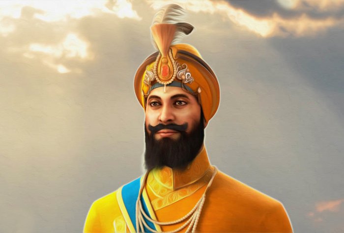 Guru Gobind Singh Ji Taught Deep Singh Horseback Riding, Arms Training. (Pic: )