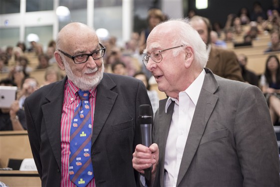 François Englert and Peter W. Higgs