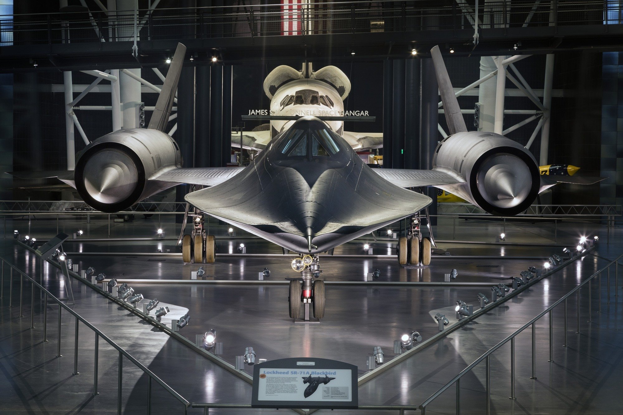 SR-71 at Smithsonian museum