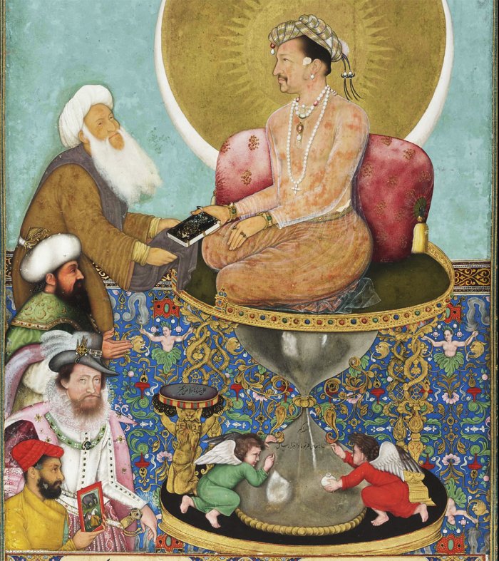 Jahangir Preferring a Sufi Shaikh to Kings. (Pic: )