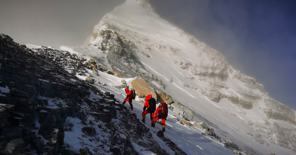 Mount Everest in Nepal 